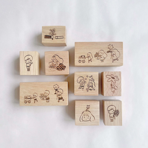 A Summer Blossoms between You and Me Rubber Stamps (9 designs)