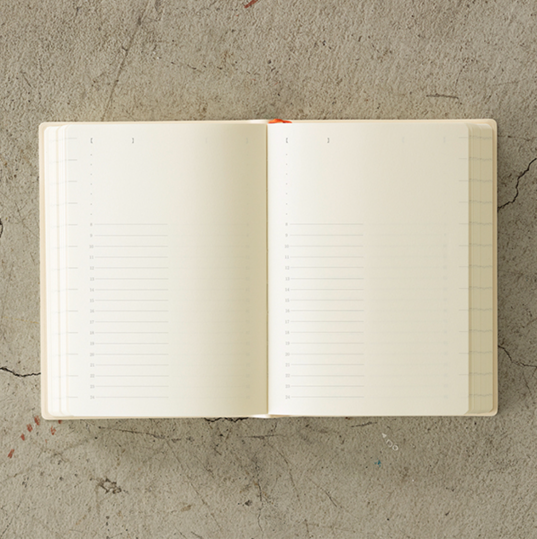 Midori 2023 MD 1 Day 1 Page Diary-A6