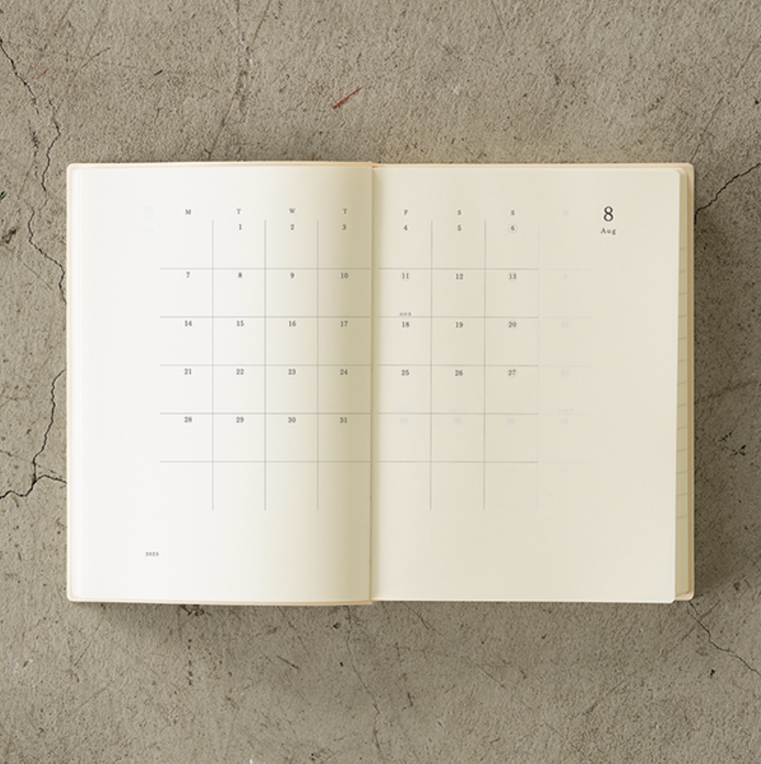 Midori 2023 MD 1 Day 1 Page Diary-A5