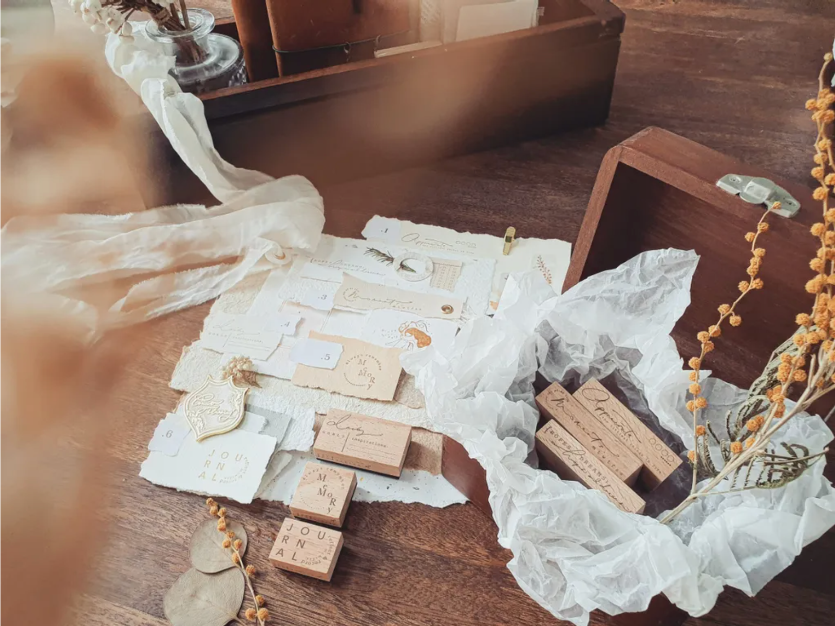 Nove W Rubber Stamp Collection (6 types)