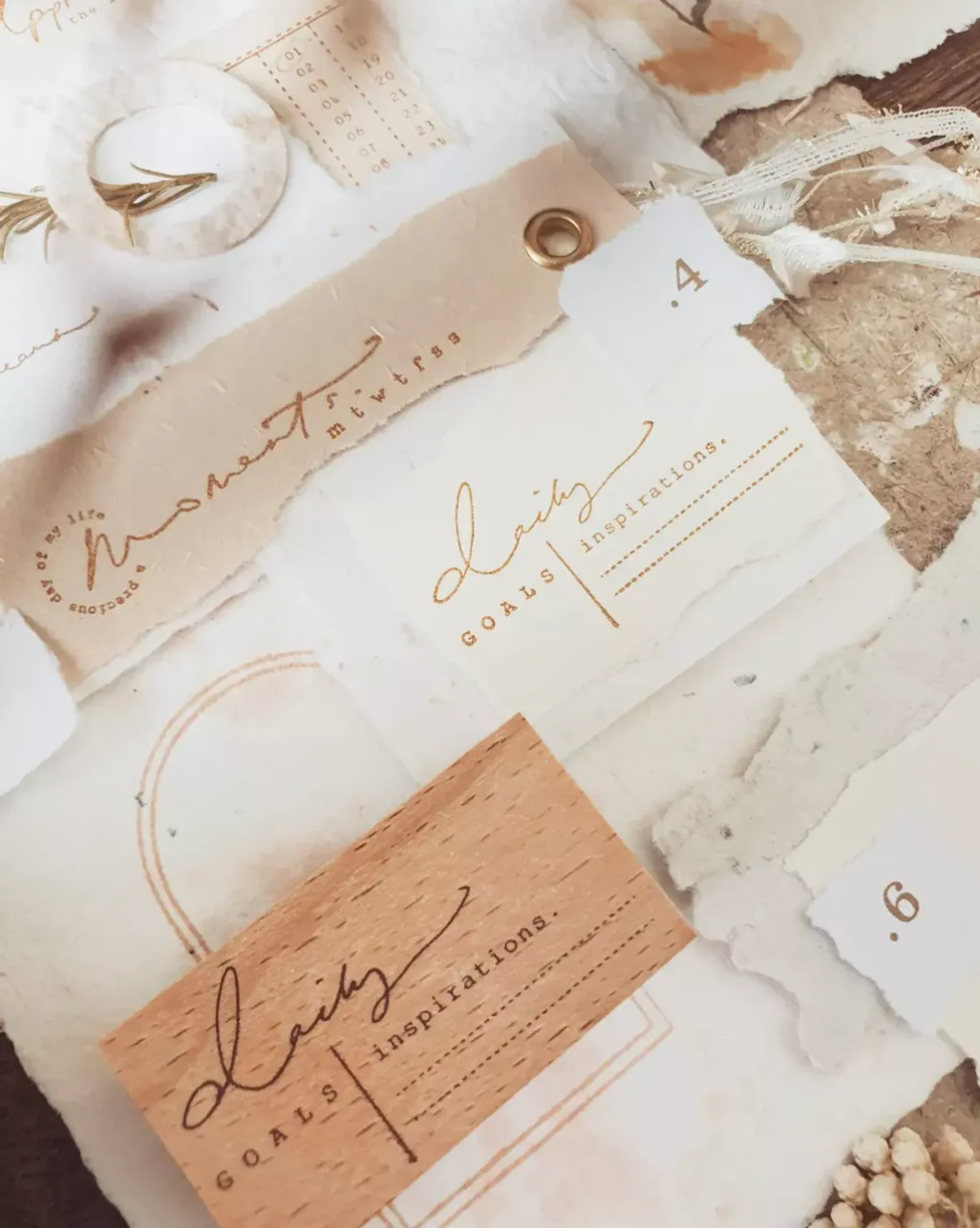 Nove W Rubber Stamp Collection (6 types)