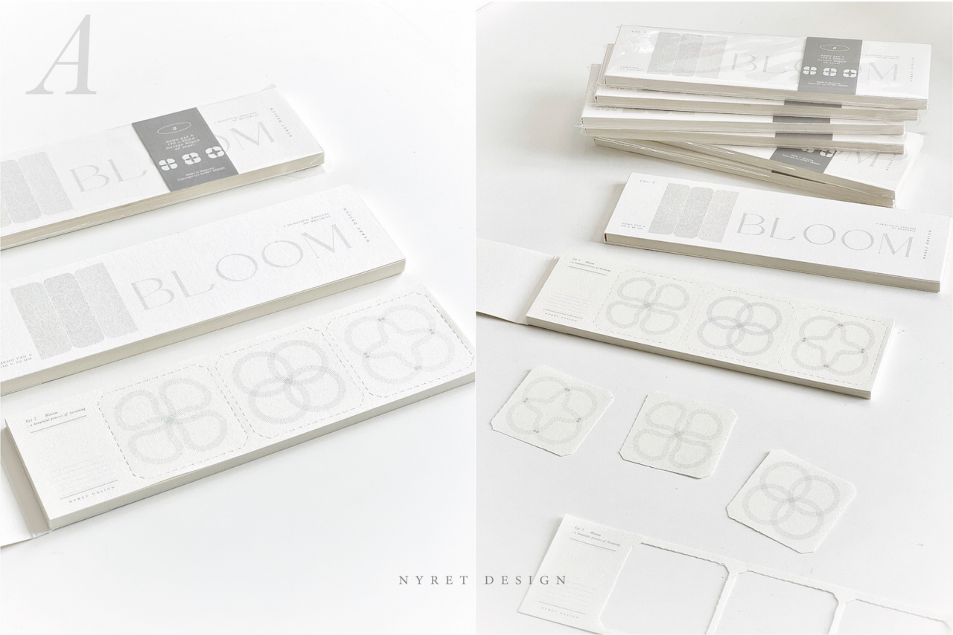 Nyret Bloom Series Memo Pads (3 designs)