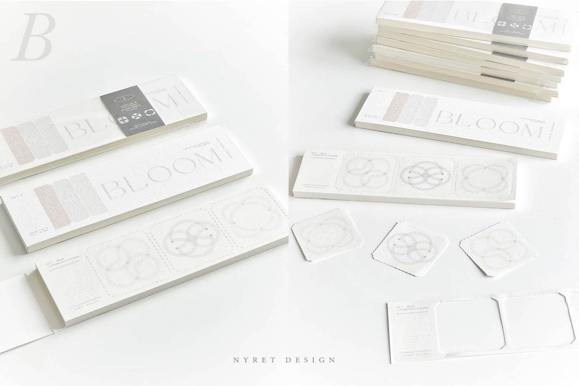 Nyret Bloom Series Memo Pads (3 designs)