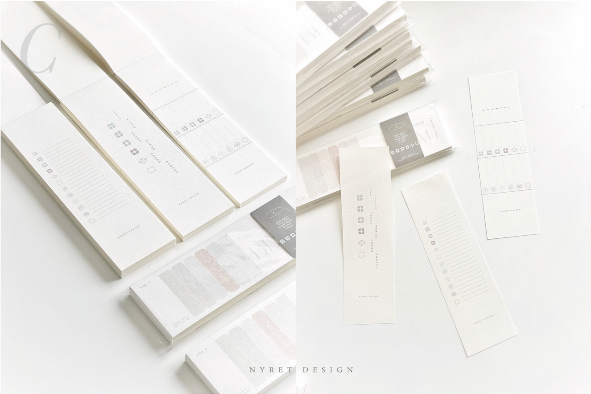 Nyret Bloom Series Memo Pads (3 designs)
