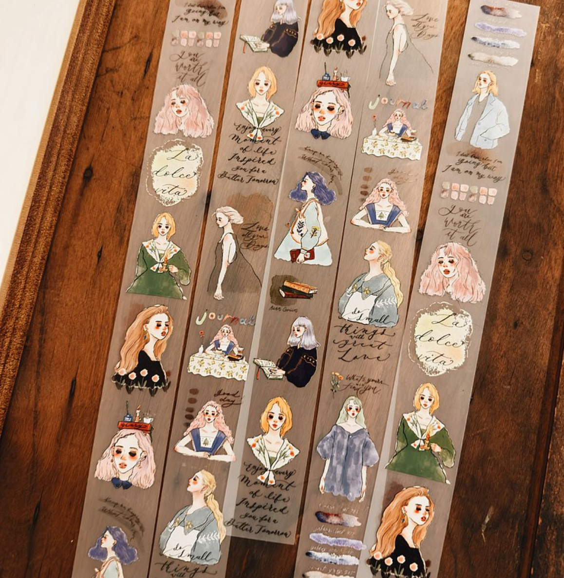 La Dolce Vita Every Day is a New Day PET tape