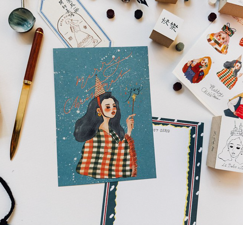 La Dolce Vita Postcard: Light Up the Stars
