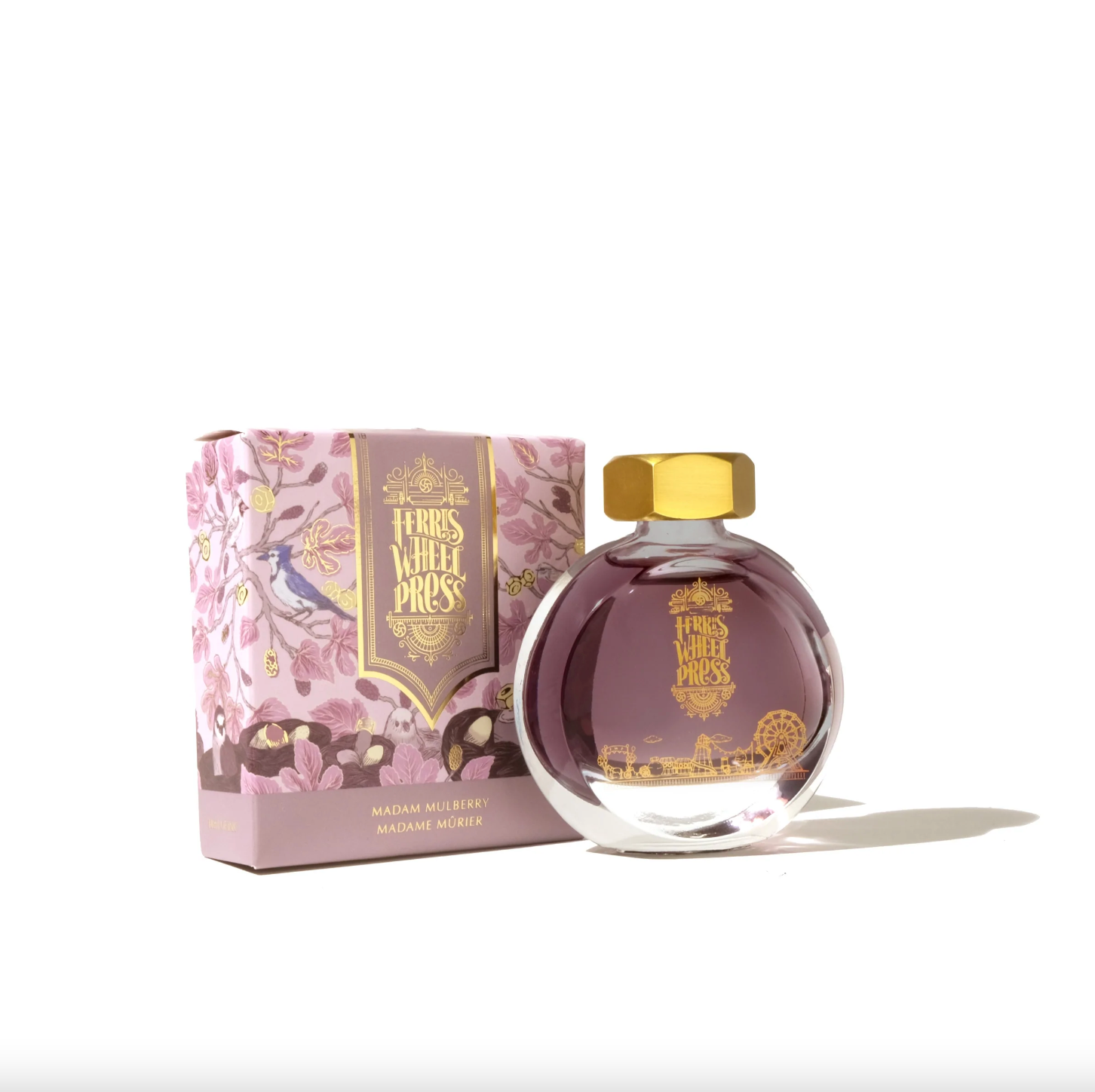 Ferris Wheel Press Fountain Pen Ink 38ml: Madam Mulberry