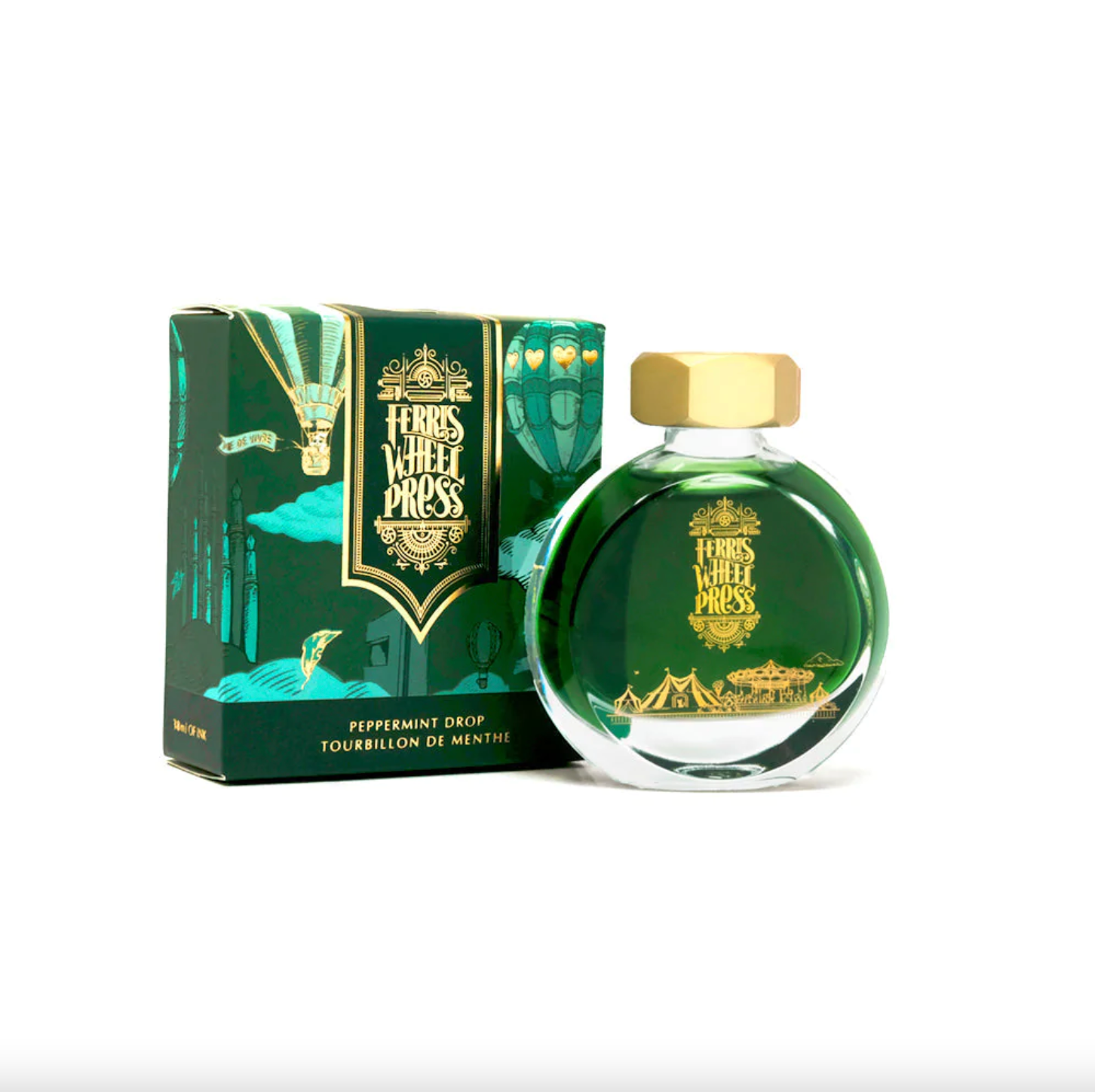 Ferris Wheel Press Fountain Pen Ink 38ml: Peppermint Drop