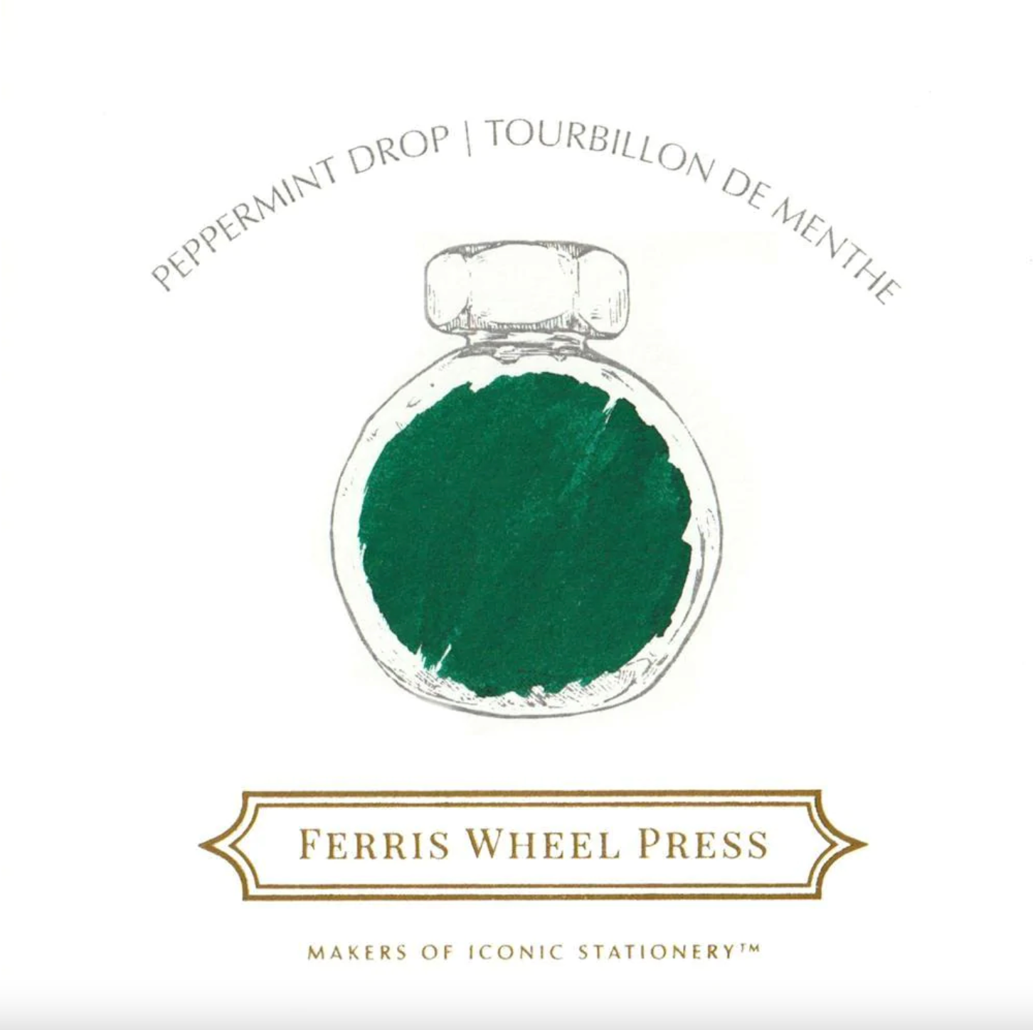Ferris Wheel Press Fountain Pen Ink 38ml: Peppermint Drop