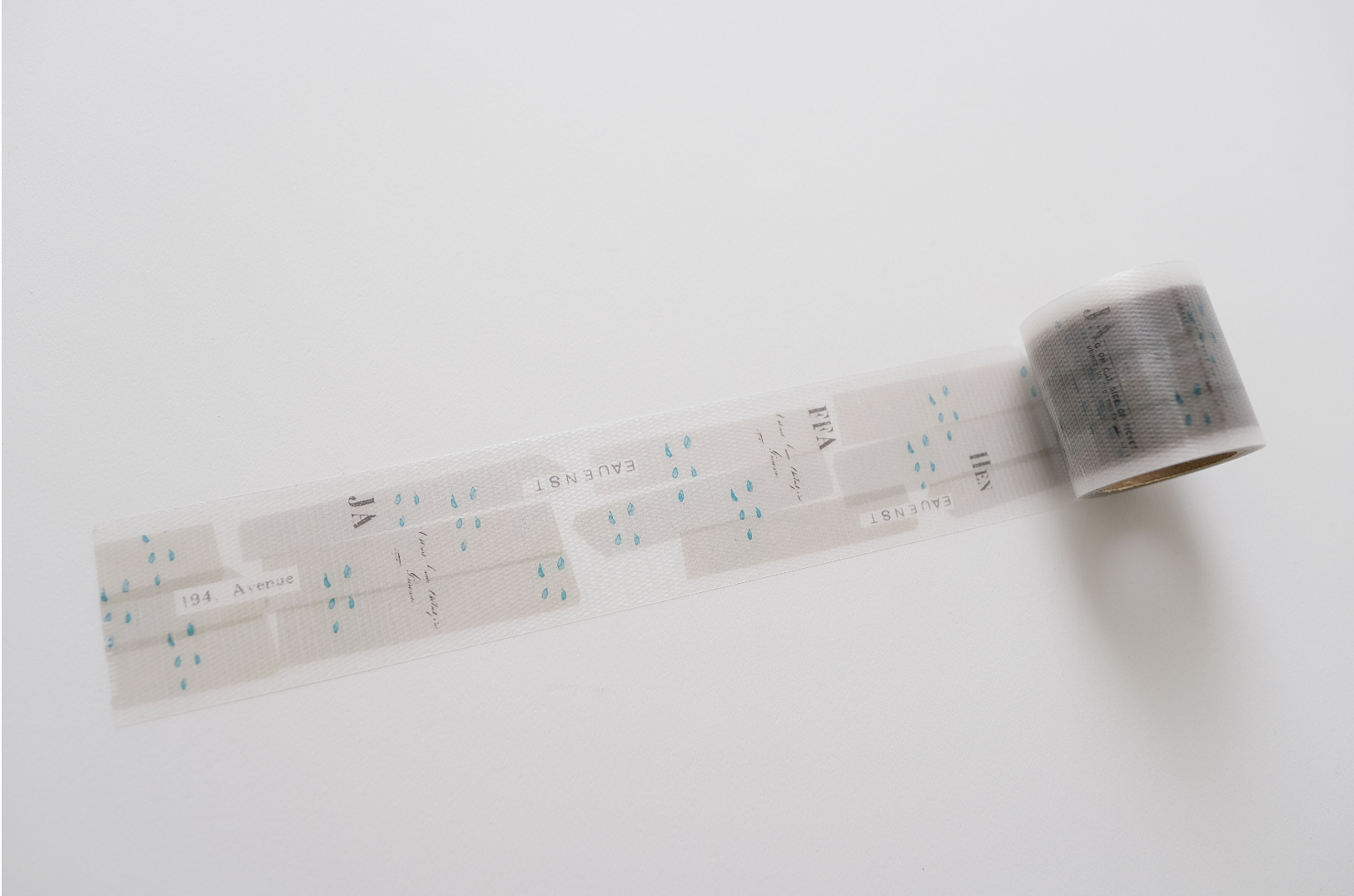 Yohaku Original Washi Tape 45mmmm- (YJ-002) Ame no oto