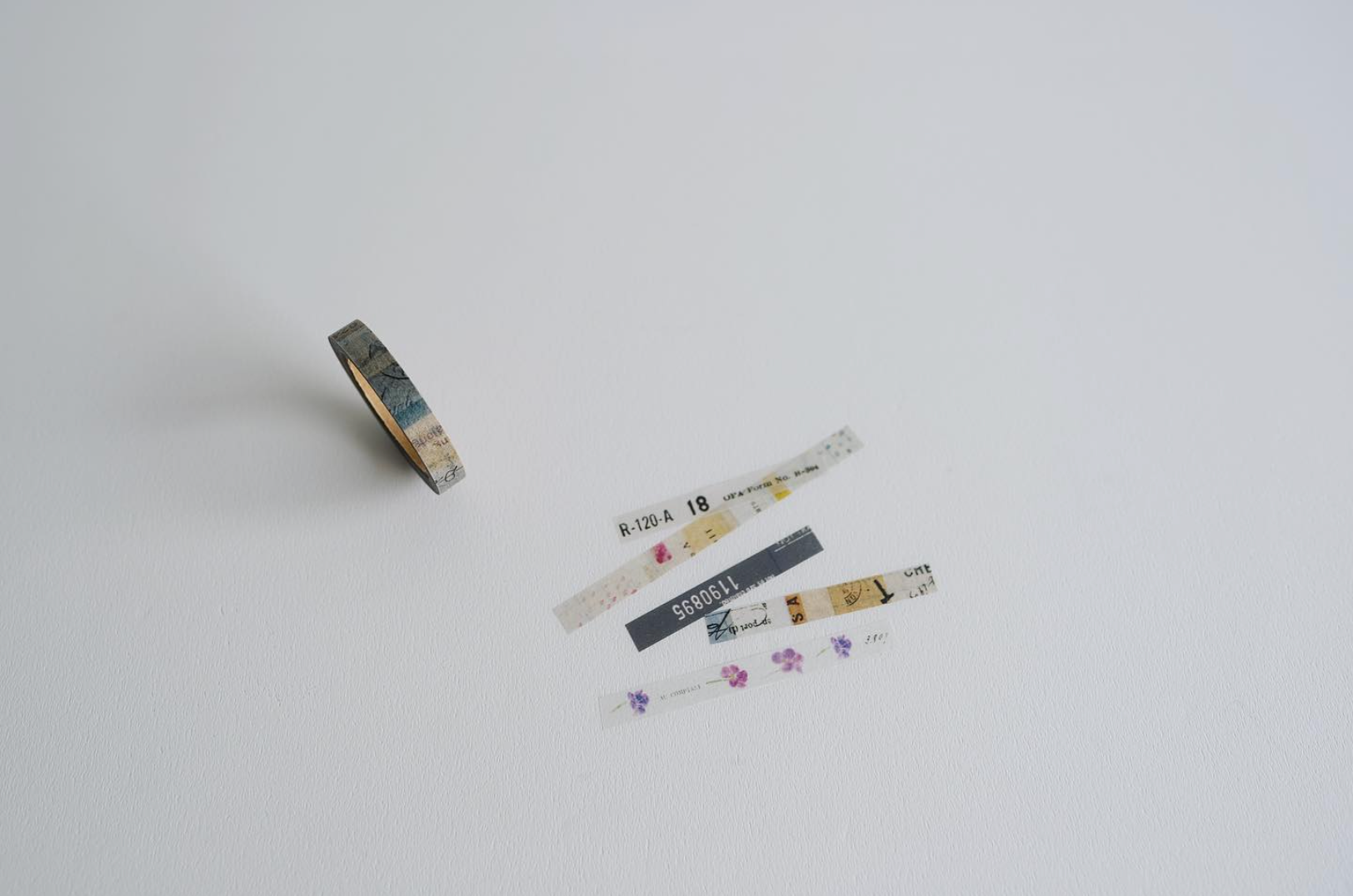 Yohaku Original Washi Tape 7mm- (L-004) Viola
