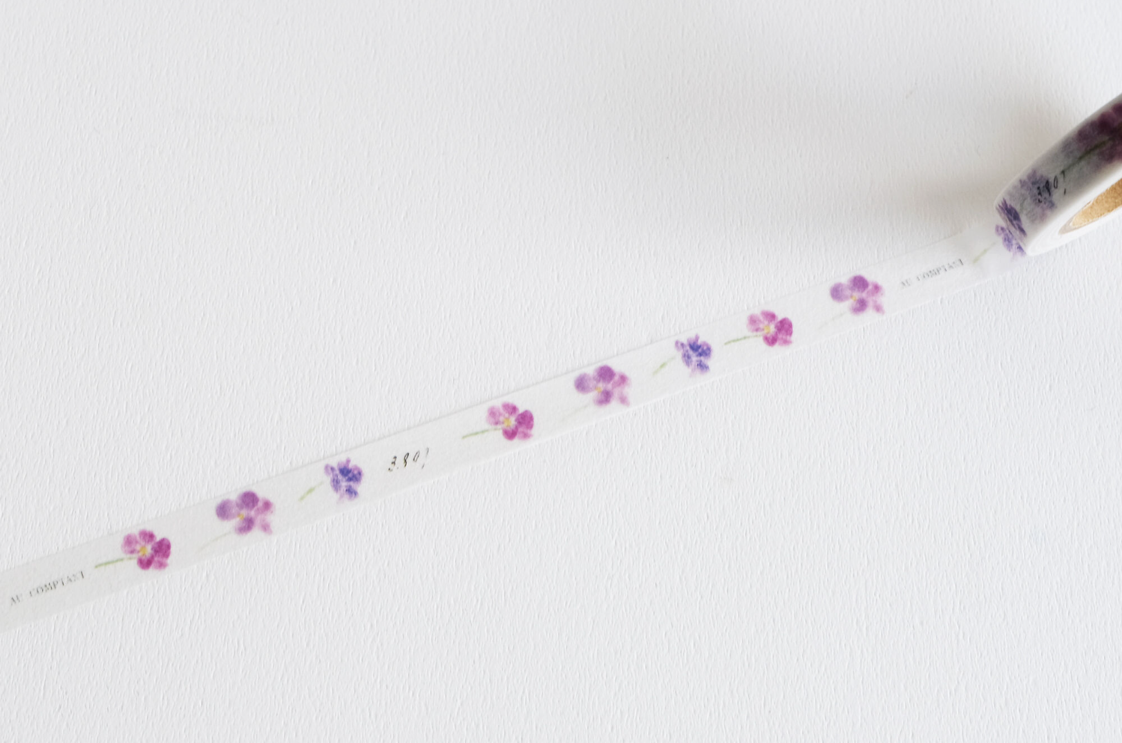 Yohaku Original Washi Tape 7mm- (L-004) Viola