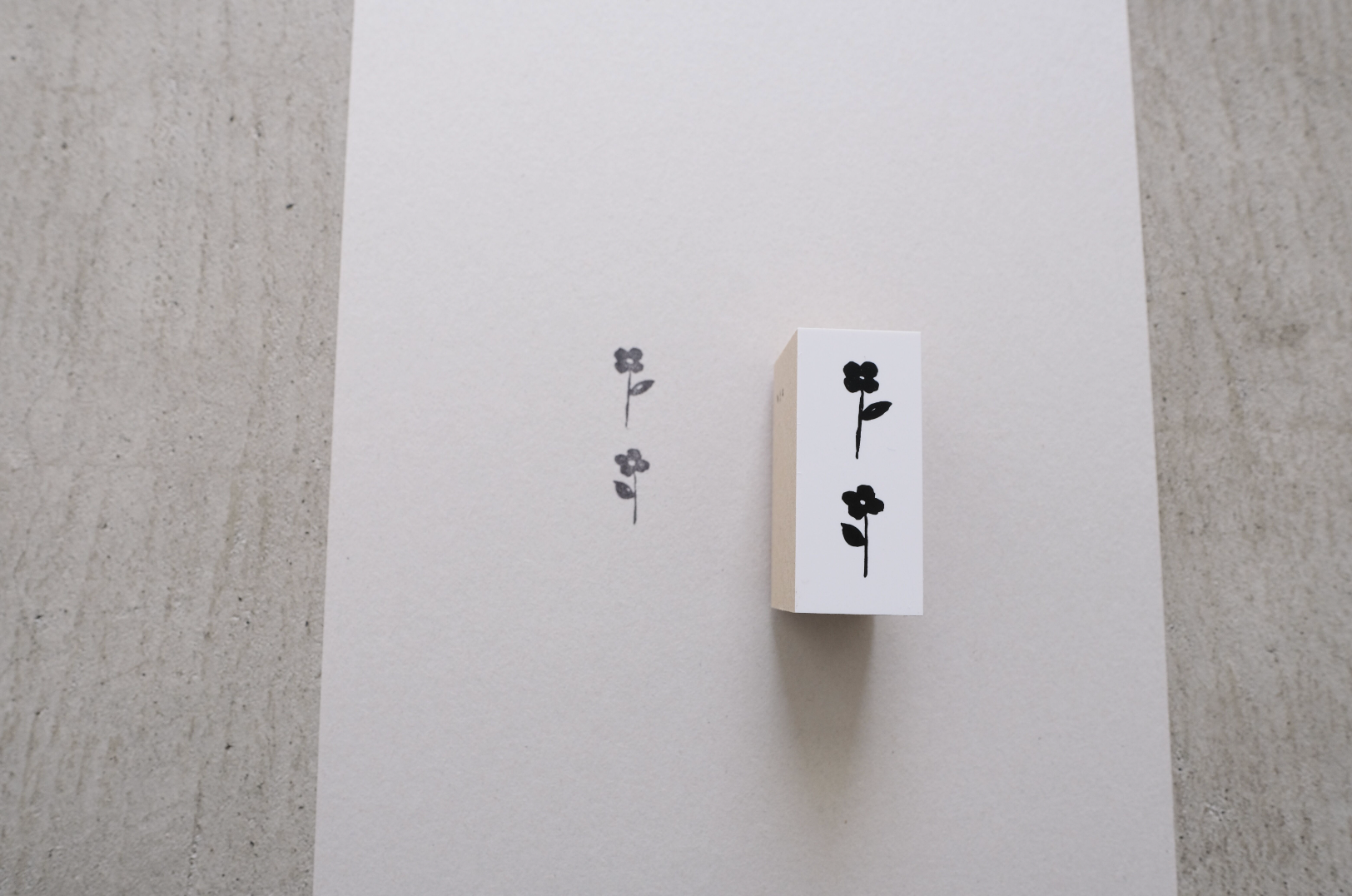 Yohaku Original Rubber Stamp-(S-043) Antique