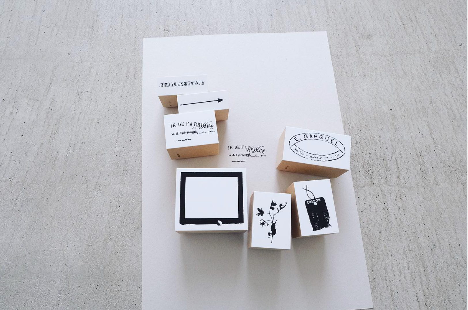 Yohaku Original Rubber Stamp-(S-059) Stamp Collection Vol. 9