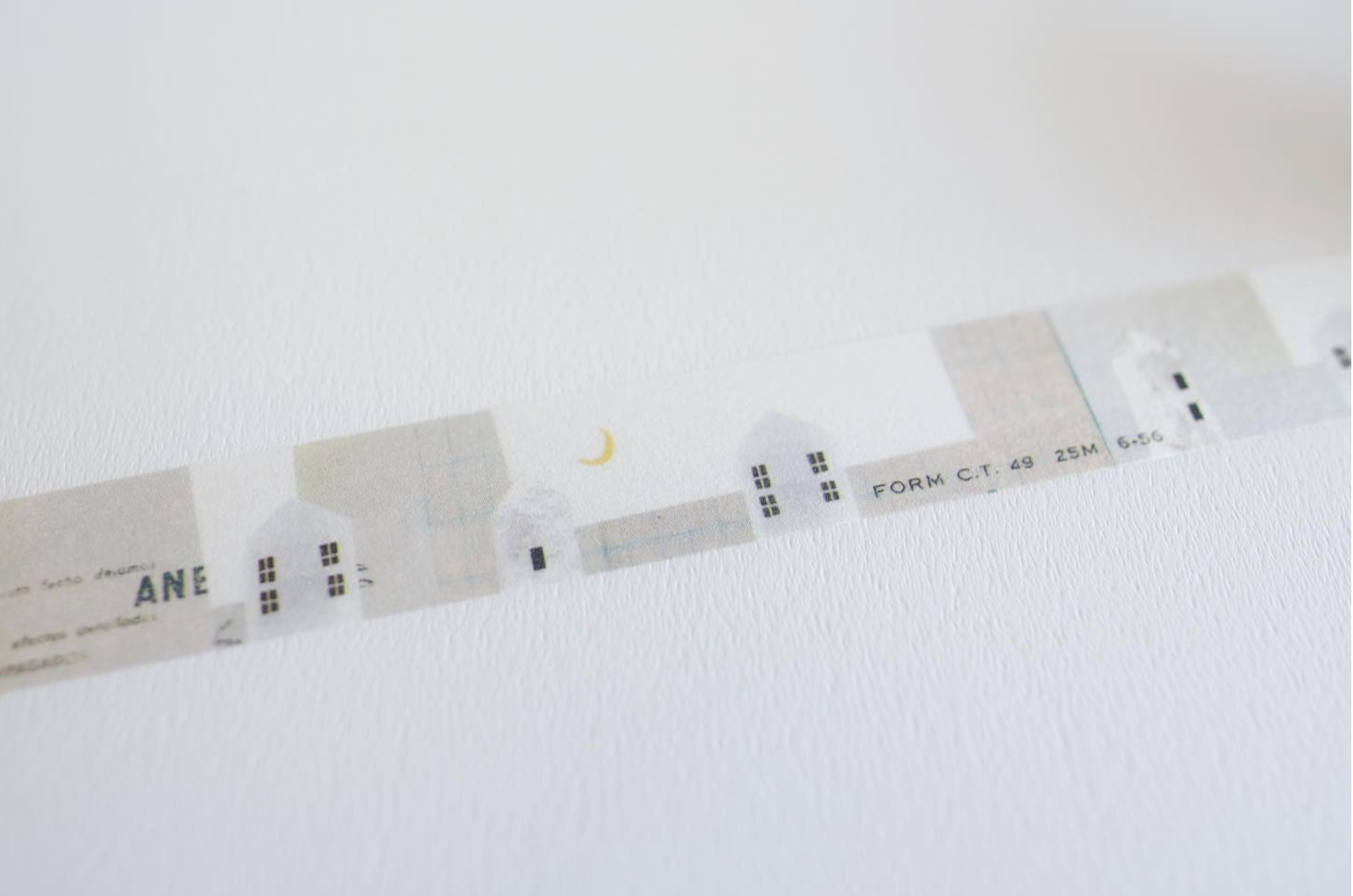 Yohaku Original Washi Tape- (Y-109) Mikazuki