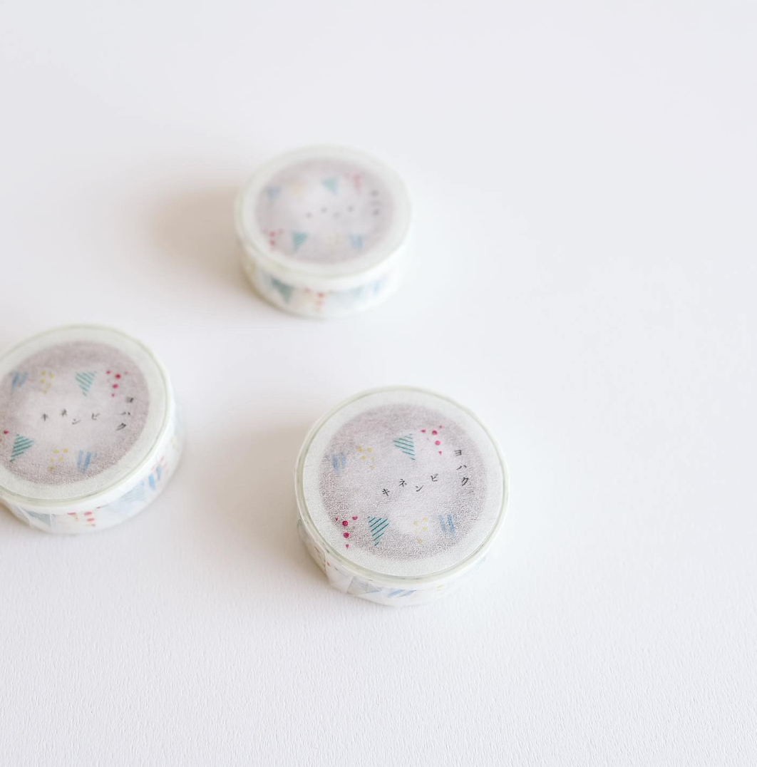 Yohaku Original Washi Tape- (Y-113) Kinebi