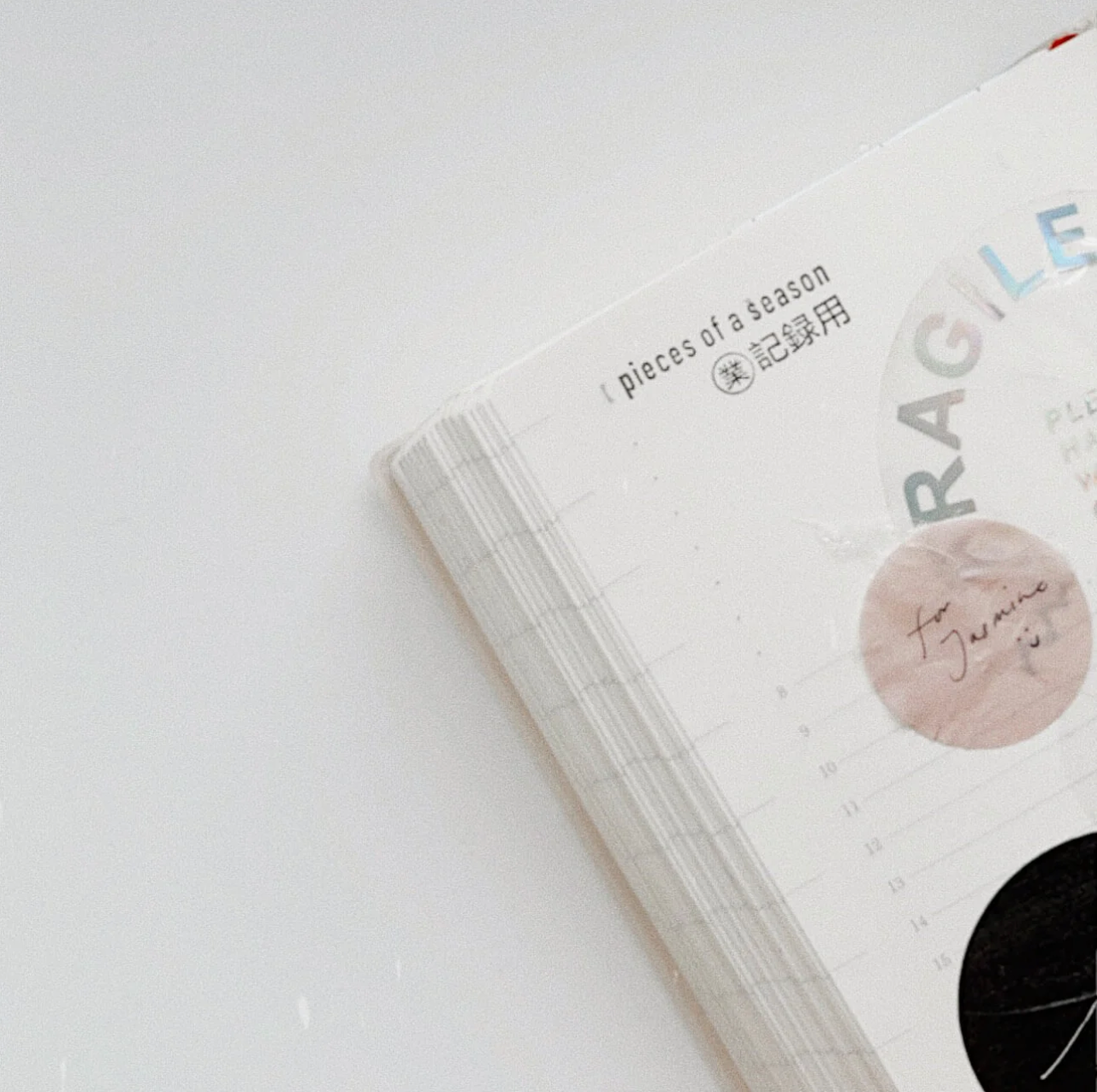 Pieces of a season Rubber Stamps