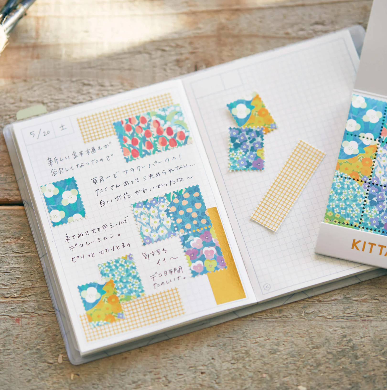 KITTA Special Die-Cut Washi Tape -KITP006 Nuance