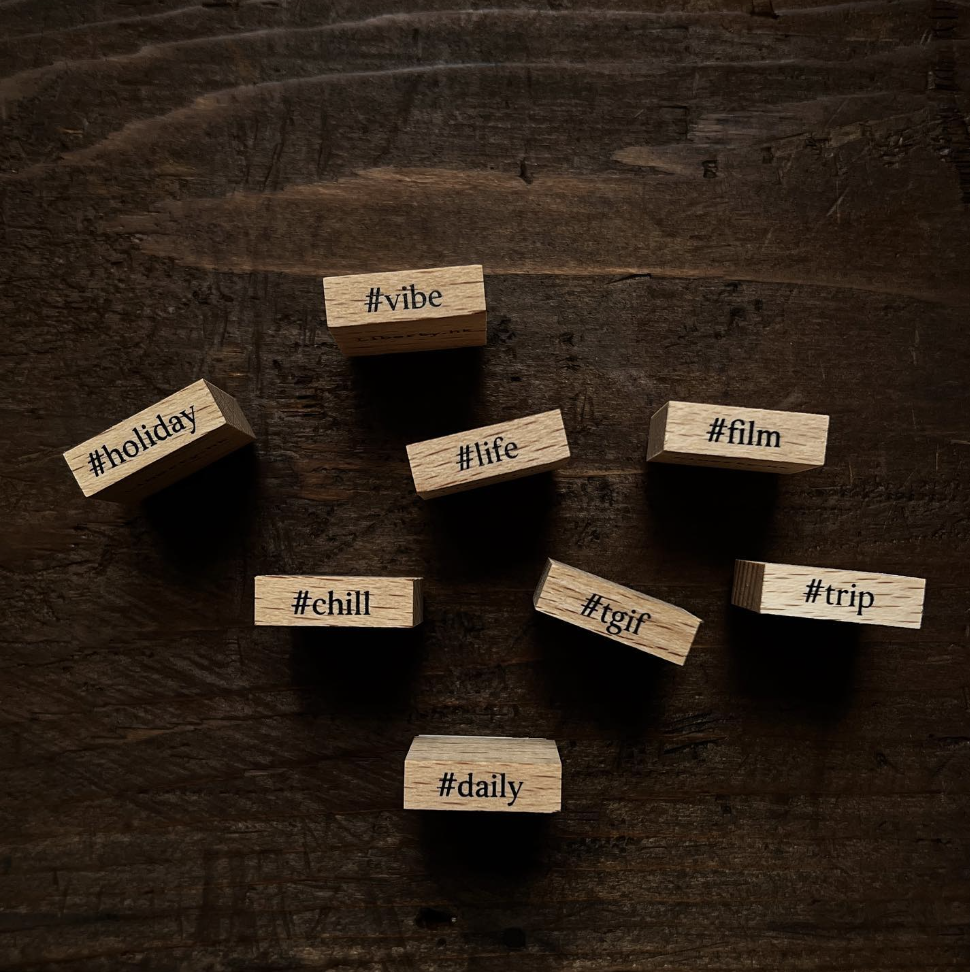 Liberty Hashtag Series Vol. 2 Rubber Stamp Set (set of 8)