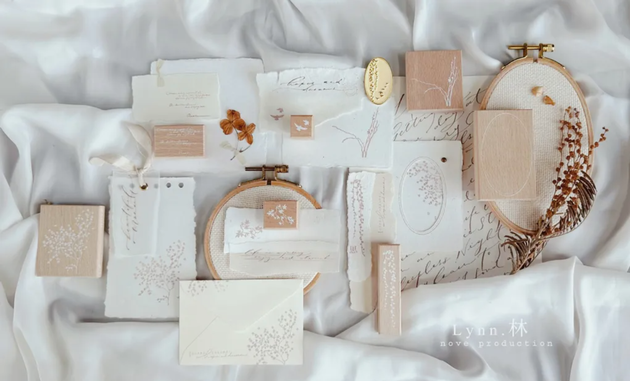 Nove Lynn Rubber Stamp Collection (7 types)