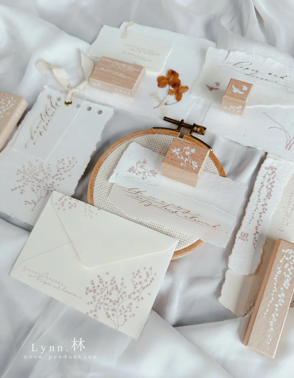 Nove Lynn Rubber Stamp Collection (7 types)