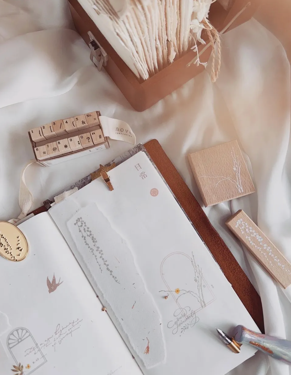Nove Lynn Rubber Stamp Collection (7 types)