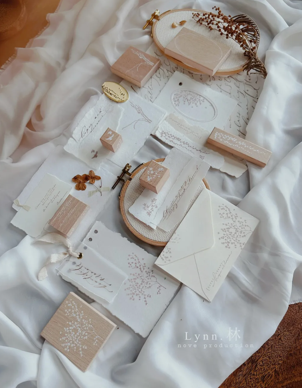 Nove Lynn Rubber Stamp Collection (7 types)