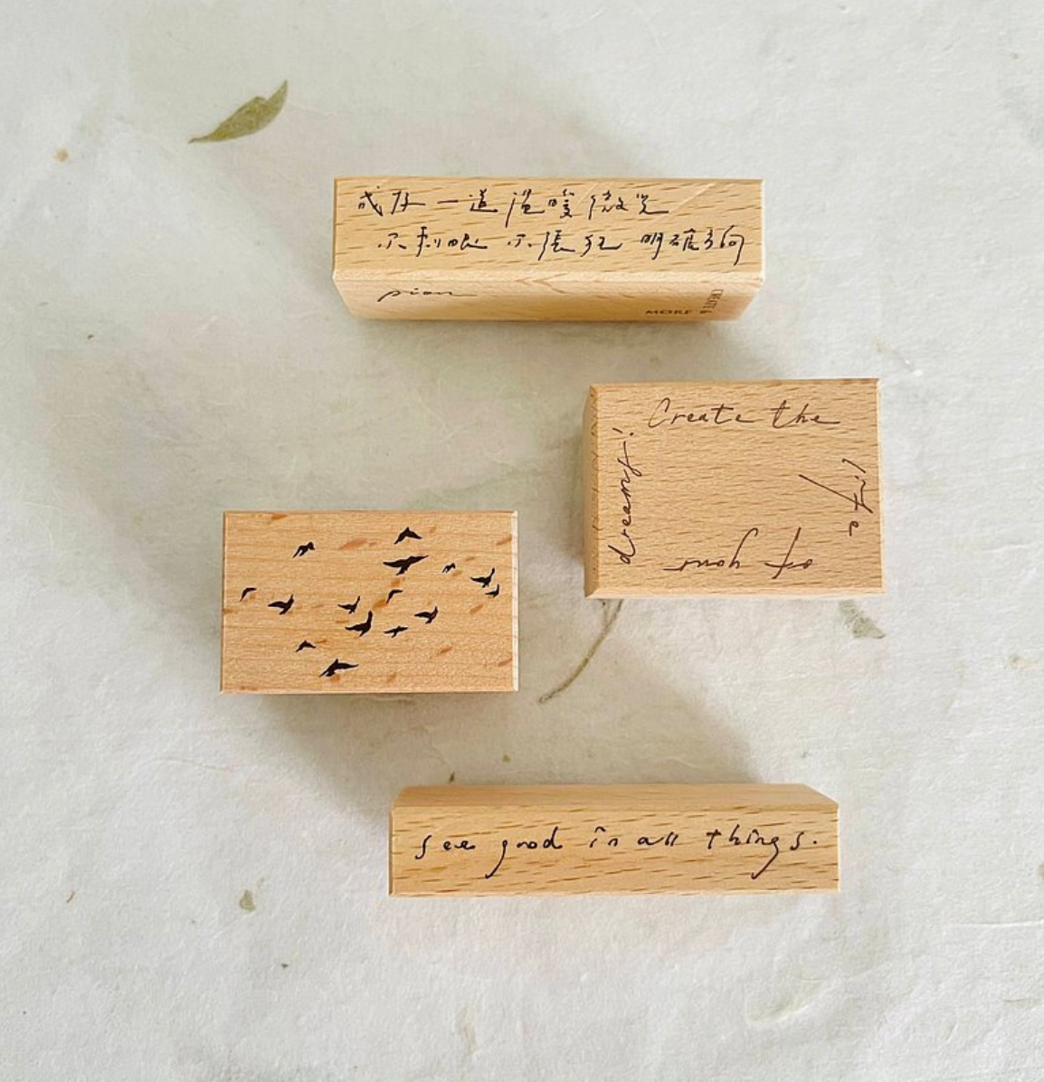 Pion Create & More Rubber Stamp Series (4 designs)
