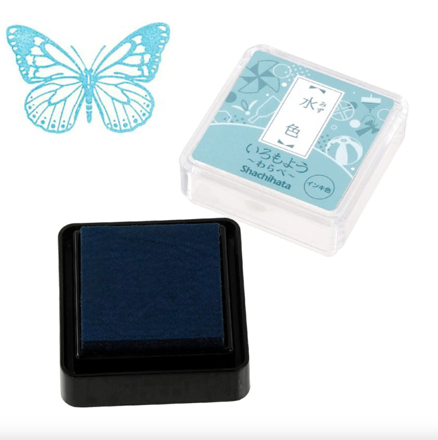 Shachihata Warabe Iromoyo Ink Pad (Mini)- 4 Colours