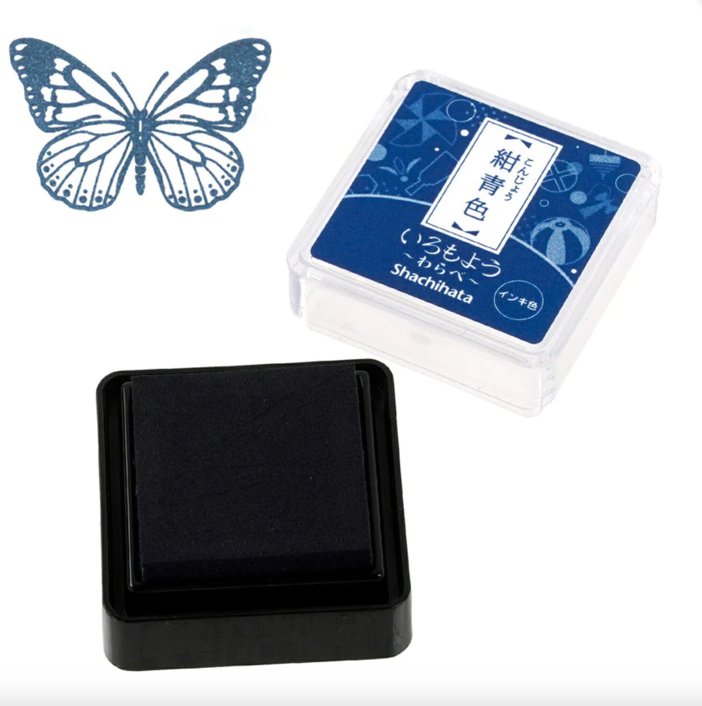 Shachihata Warabe Iromoyo Ink Pad (Mini)- 4 Colours