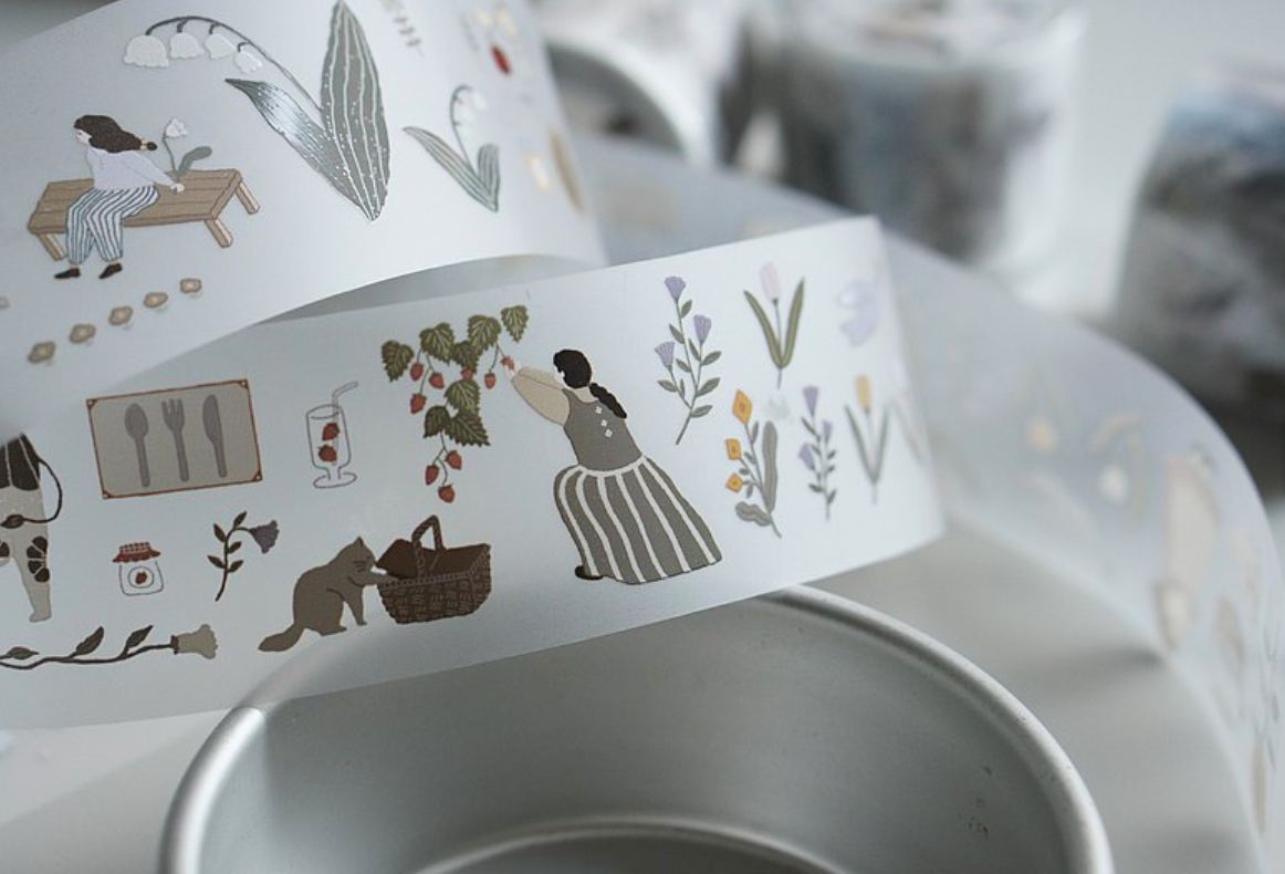 Ivy Snow At the Farm PET Tape