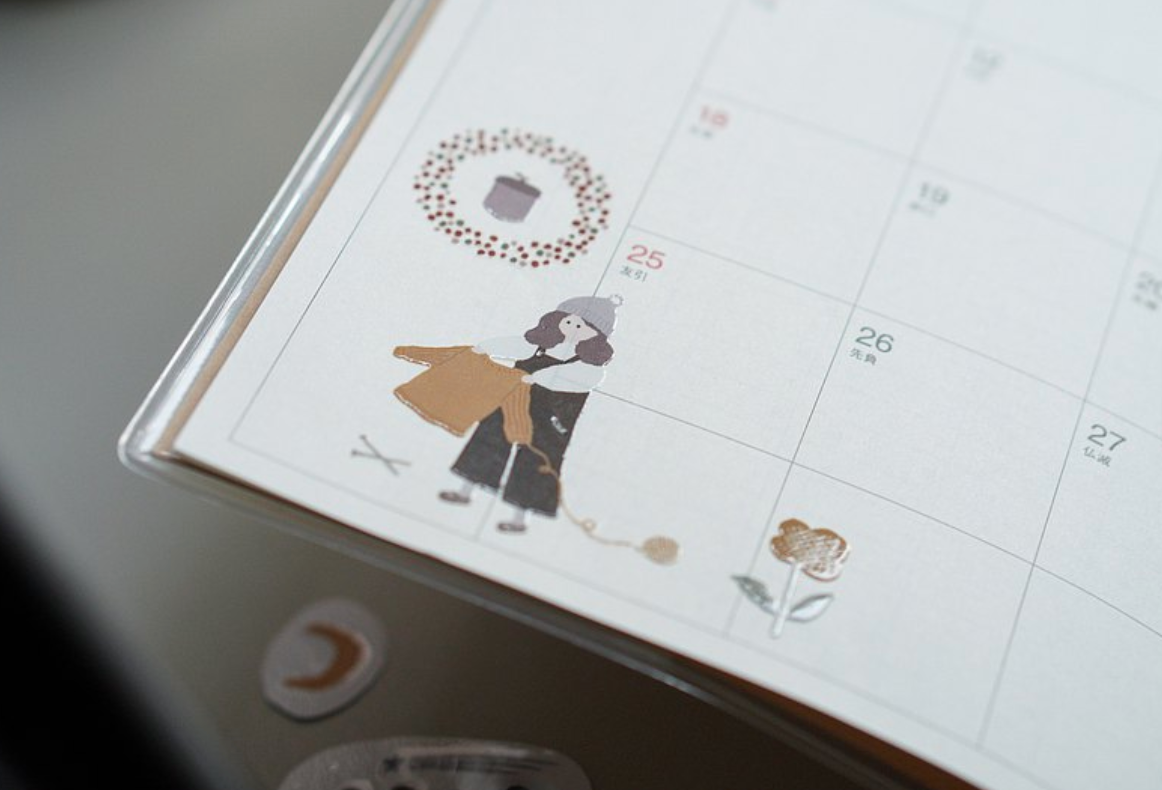 Ivy Snow Seasons Greeting Stickers