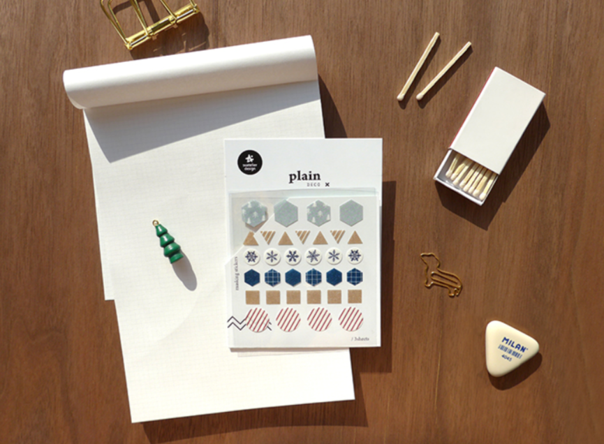 Suatelier Plain Deco x 13 - Smidapaper Ikigai Shop