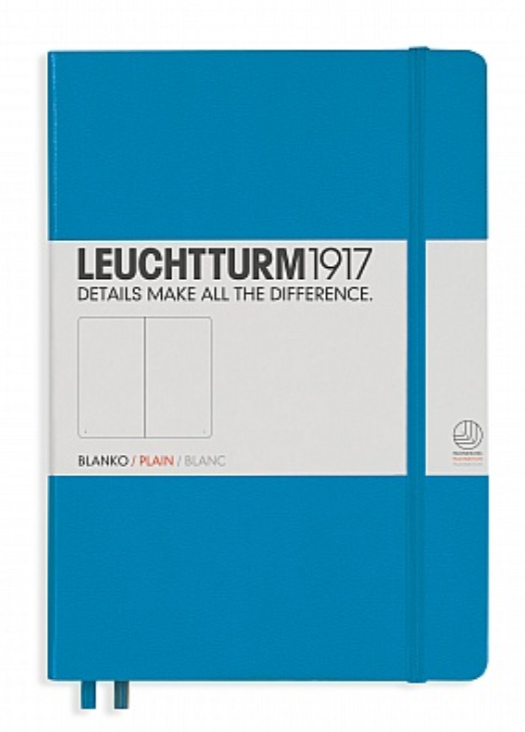 Leuchtturm1917 - A5 Medium Blank Notebook (multiple colours available) - Smidapaper Ikigai Shop