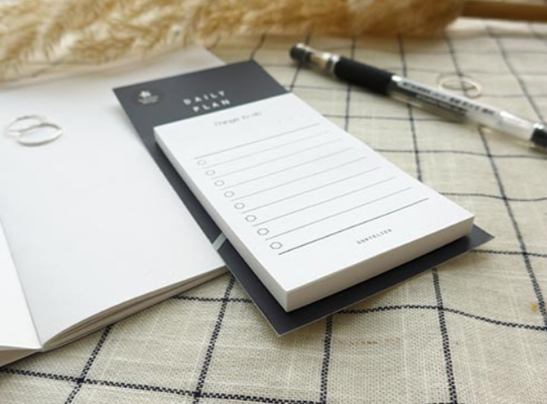 Suatelier Daily Plan Sticky Notes 01 - Smidapaper Ikigai Shop