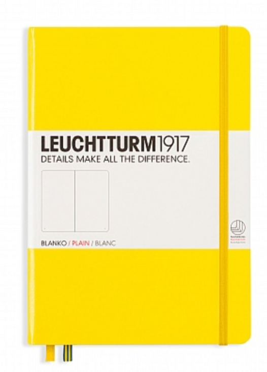 Leuchtturm1917 - A5 Medium Blank Notebook (multiple colours available) - Smidapaper Ikigai Shop