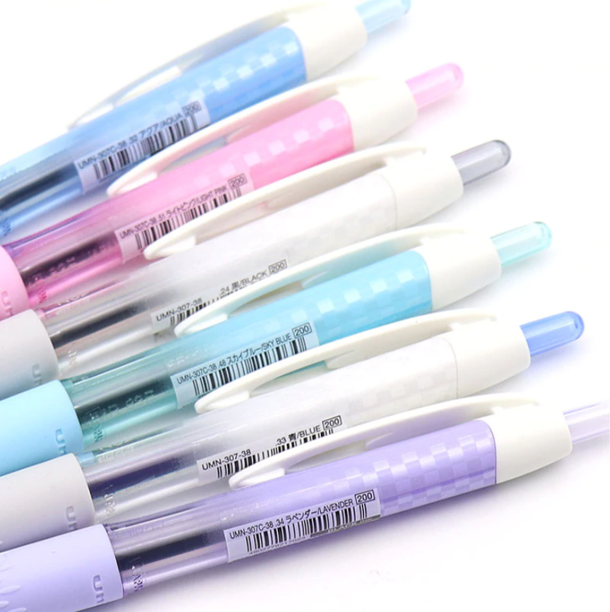 Uni-Ball Signo 307 Gel Ink Pen 0.38mm - Sky Blue - Smidapaper Ikigai Shop