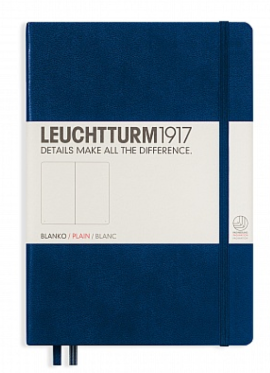 Leuchtturm1917 - A5 Medium Blank Notebook (multiple colours available) - Smidapaper Ikigai Shop