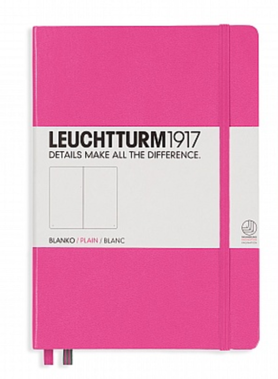 Leuchtturm1917 - A5 Medium Blank Notebook (multiple colours available) - Smidapaper Ikigai Shop