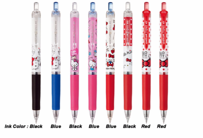 Uni-Ball Signo RT Limited Edition- Hello Kitty 0.38mm - Smidapaper Ikigai Shop