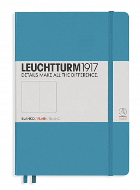 Leuchtturm1917 - A5 Medium Blank Notebook (multiple colours available) - Smidapaper Ikigai Shop