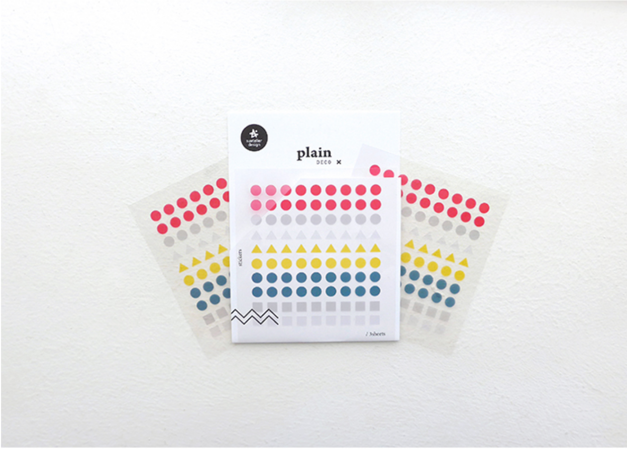 Suatelier Plain Deco x  01 - Smidapaper Ikigai Shop