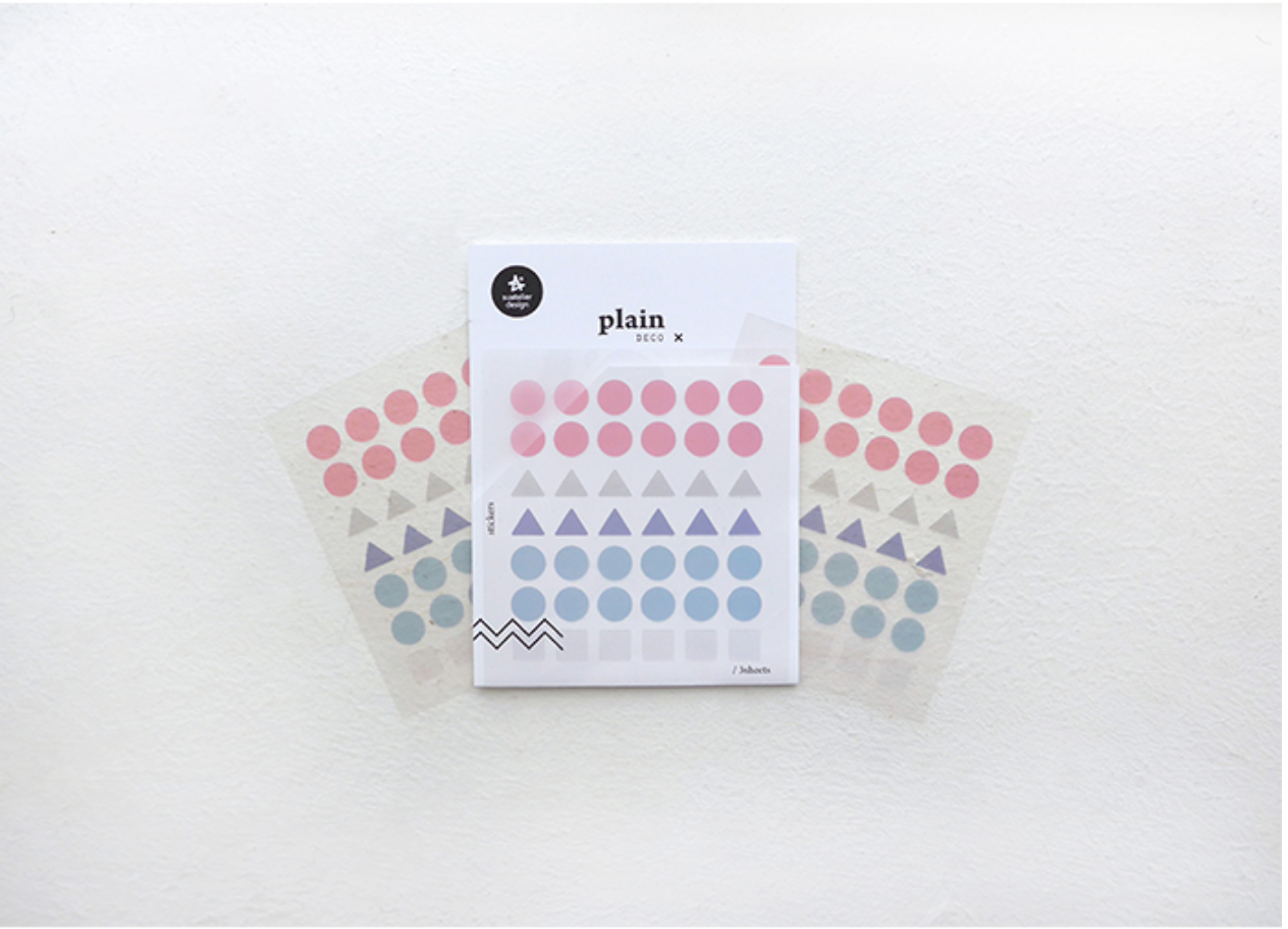 Suatelier Plain Deco x 02 - Smidapaper Ikigai Shop