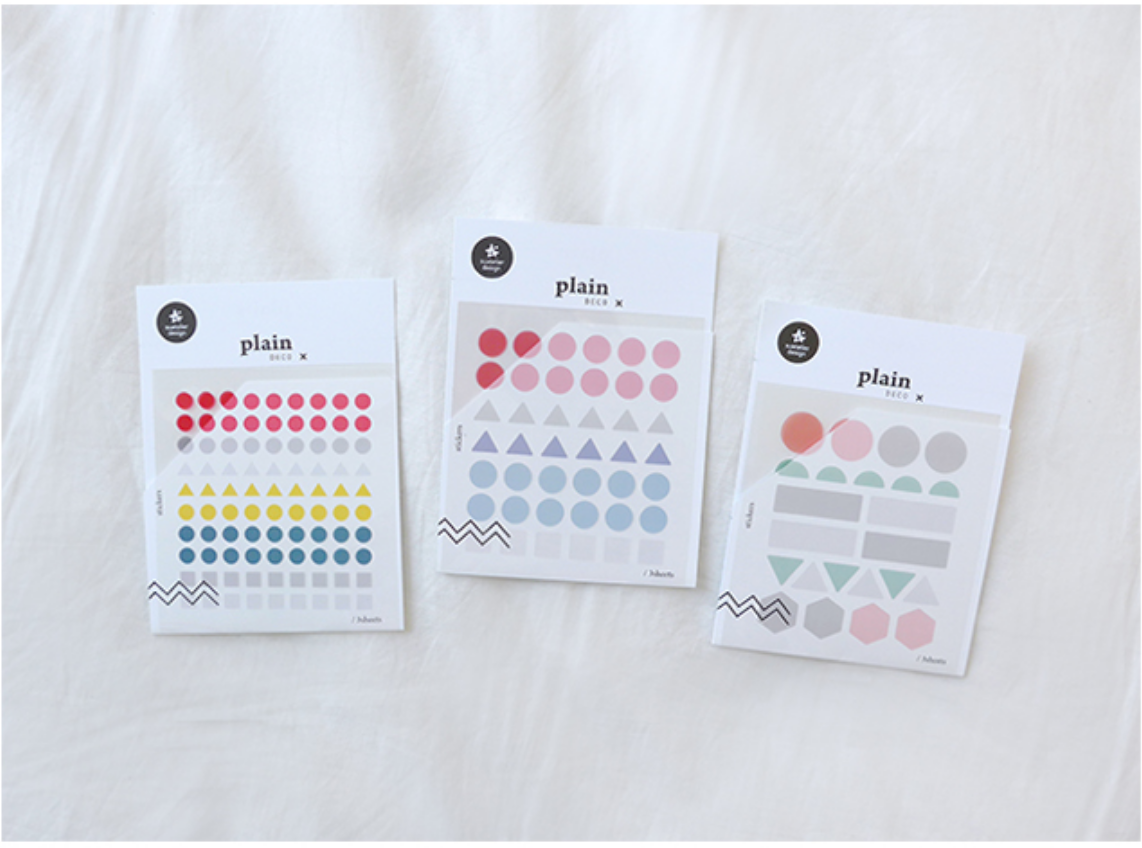 Suatelier Plain Deco x 02 - Smidapaper Ikigai Shop