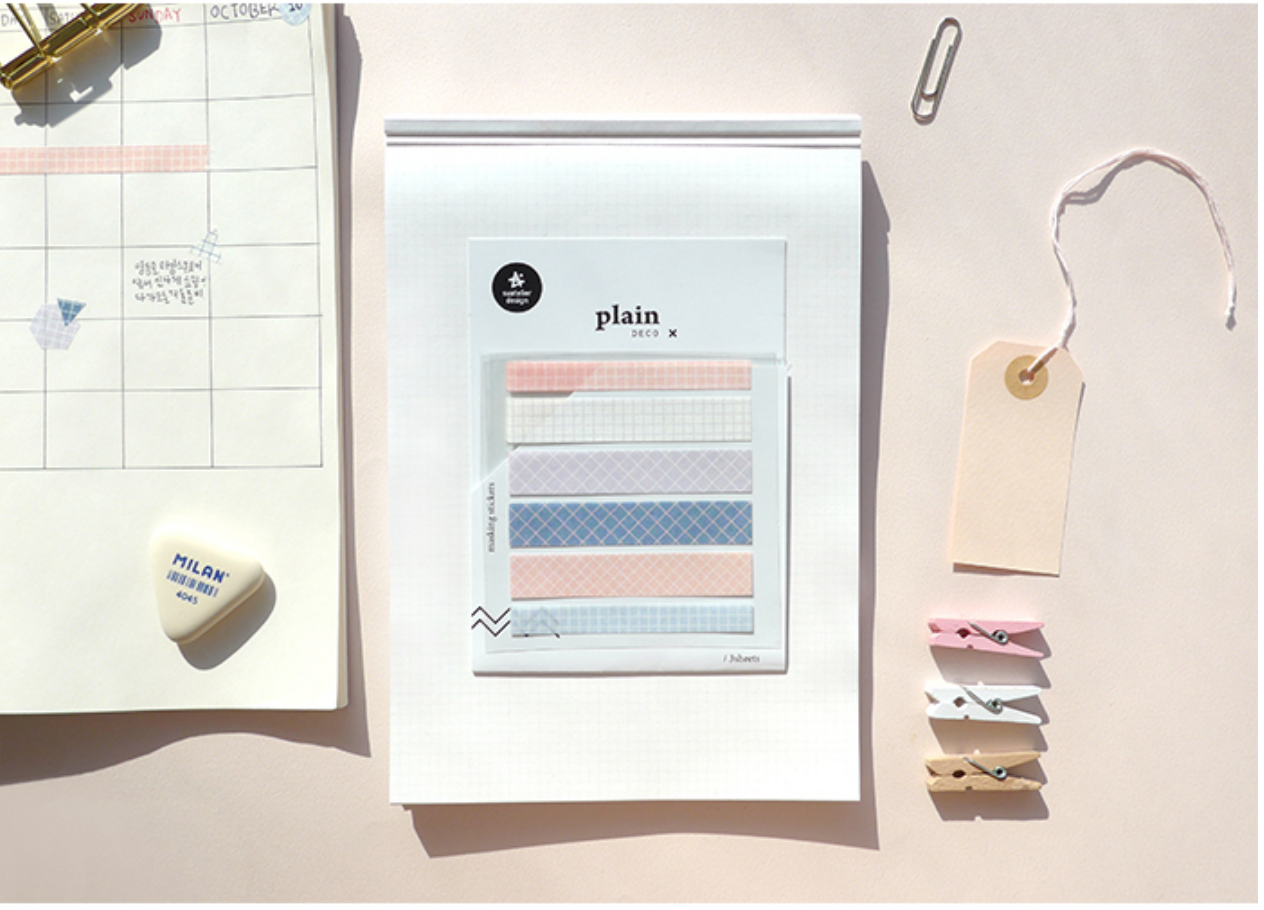 Suatelier Plain Deco x 06 - Smidapaper Ikigai Shop