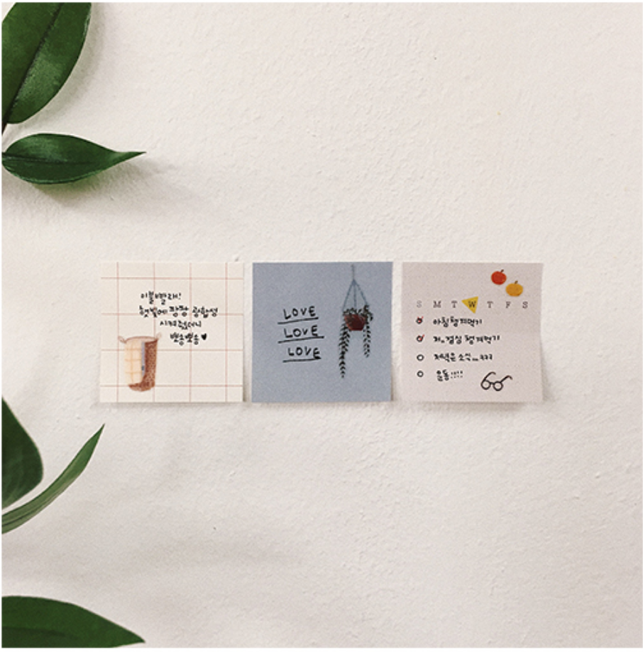 Suatelier Daily Plan Sticky Notes 07 - Smidapaper Ikigai Shop