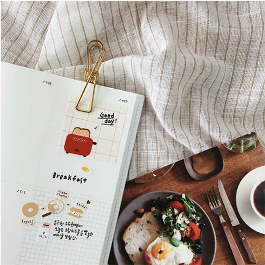 Suatelier Daily Plan Sticky Notes 07 - Smidapaper Ikigai Shop