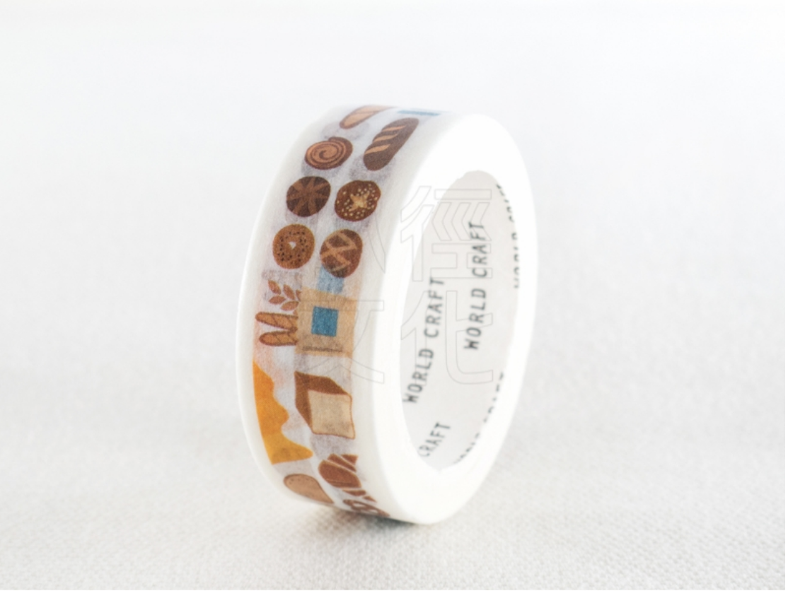 World Craft Bazaar Series Washi Tape- Bakery (MT15-020) - Smidapaper Ikigai Shop