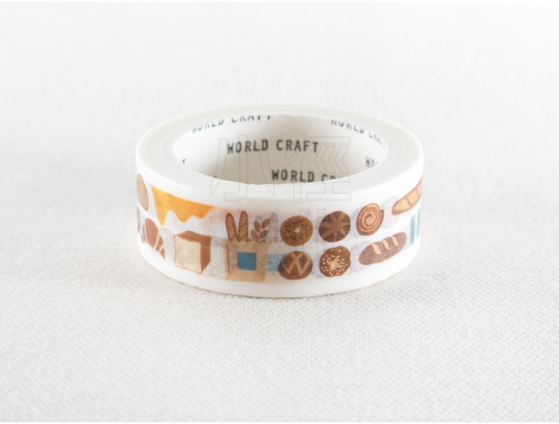 World Craft Bazaar Series Washi Tape- Bakery (MT15-020) - Smidapaper Ikigai Shop