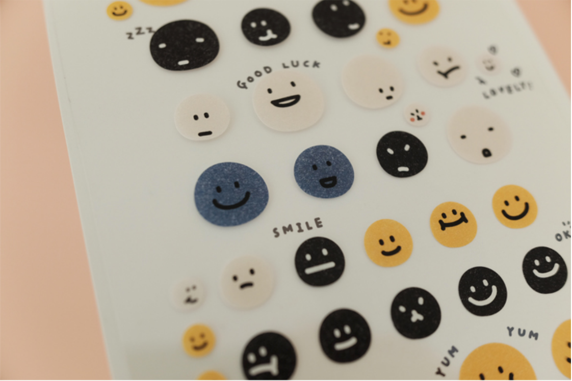 Suatelier - Stickers - hu, hu - Smidapaper Ikigai Shop